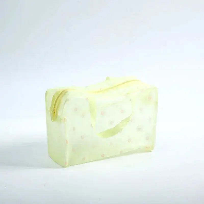 5 Colors Make Up Organizer Bag Toiletry Bathing Storage Bag Women Waterproof Transparent Floral PVC Travel Cosmetic Bag Ultimate Bag Store