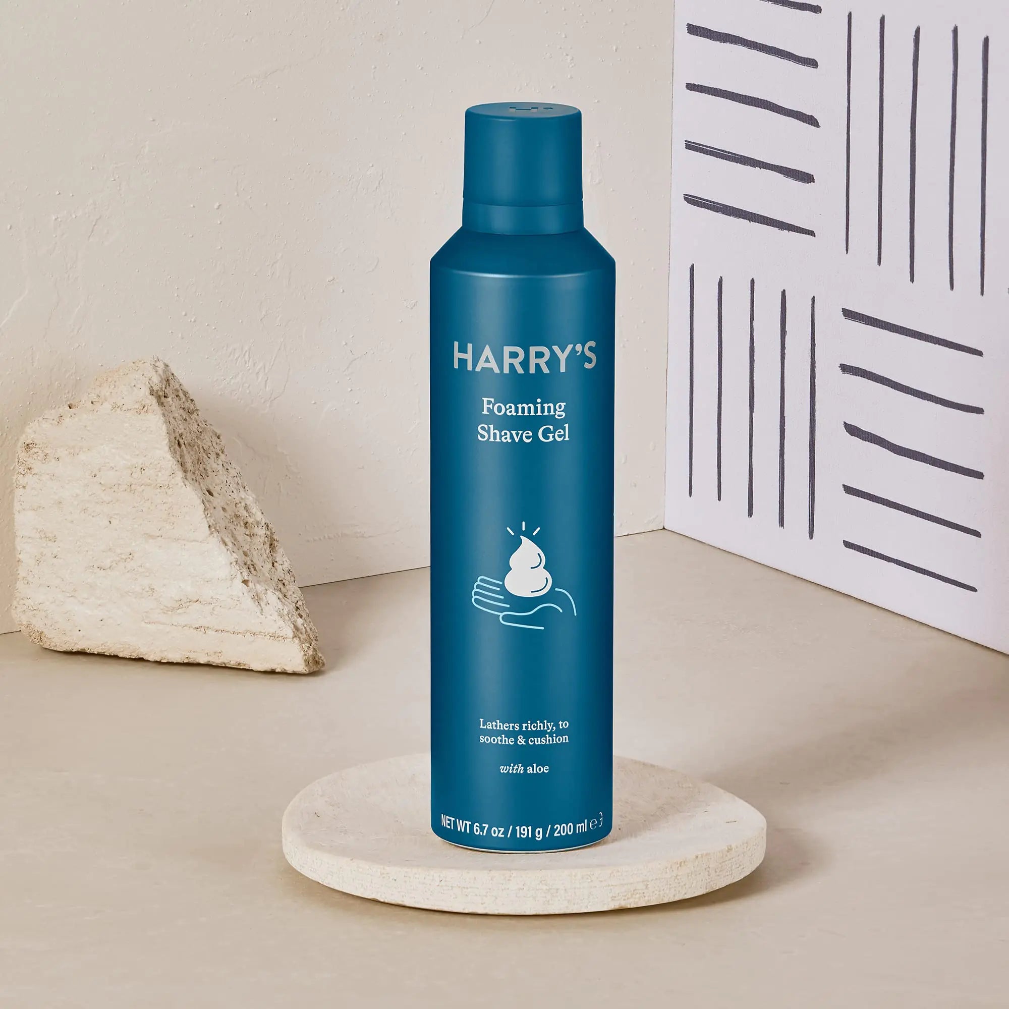 Paquete de recambios de hojas de afeitar + gel de afeitar de Harry's (10 unidades) Paquete de 10 hojas de afeitar + gel de afeitar 