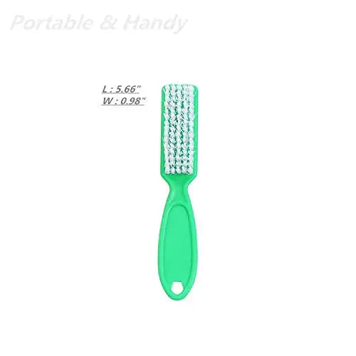 6 Pcs Handle Grip Brush - Nail Cleaning_Vivareflex_Online