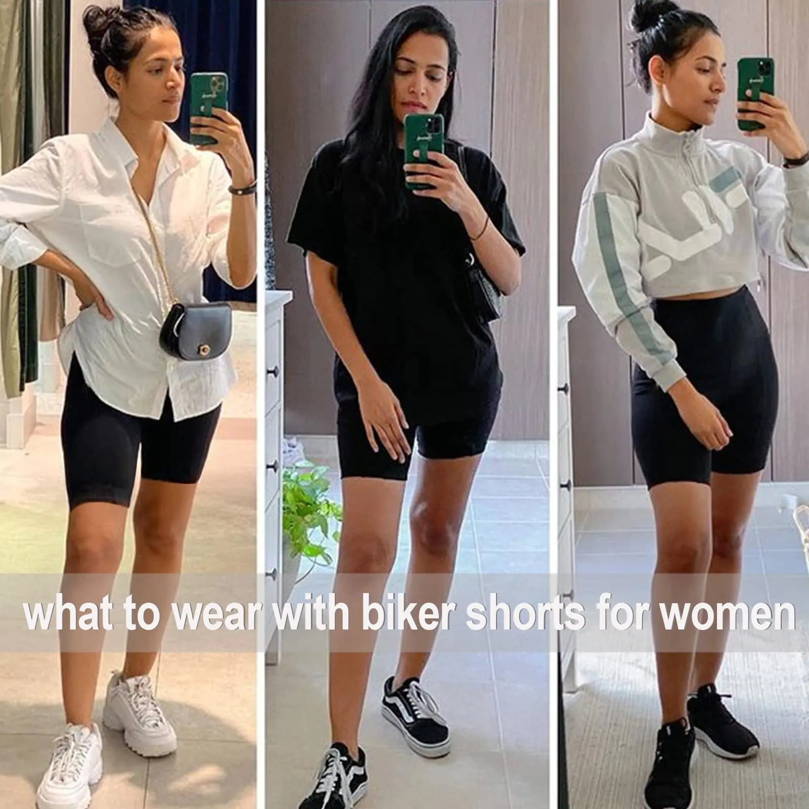 3 Pack Biker Shorts for Women – 8