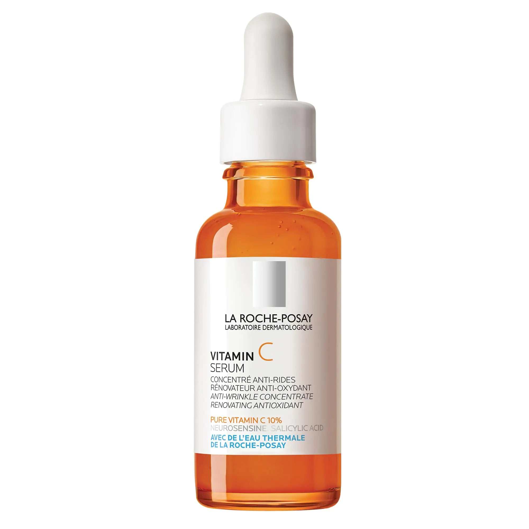 La Roche-Posay Pure Vitamin C Face Serum with Hyaluronic Acid & Salicylic Acid – Anti-Aging Serum for Wrinkles & Uneven Skin Texture - Vivareflex Online