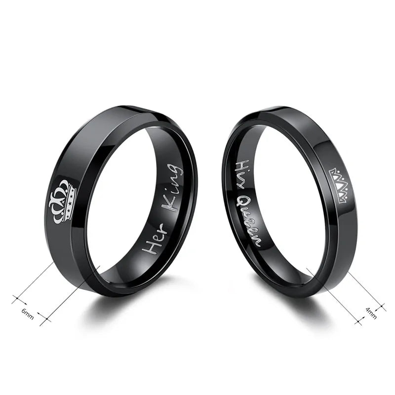 Couple Ring Her King His Queen - Vivareflex Online