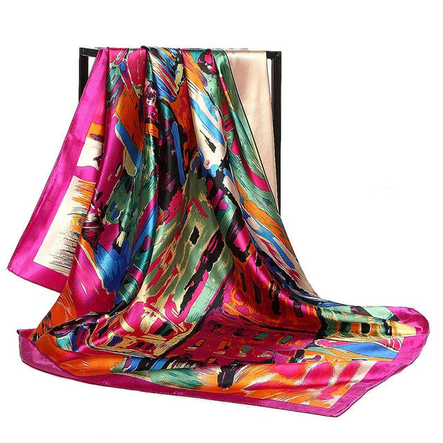 Foulard en soie pour femme