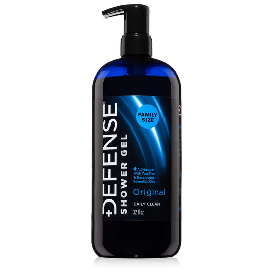 Defense Original Soap Organic Tea Tree Unisex Body Wash - Natural & SLS-Free 32 oz