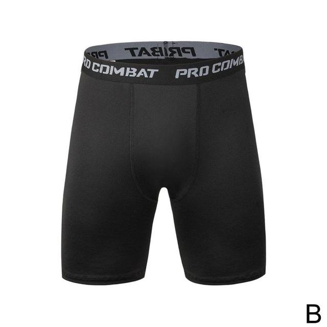 Short de fitness élastique pour homme