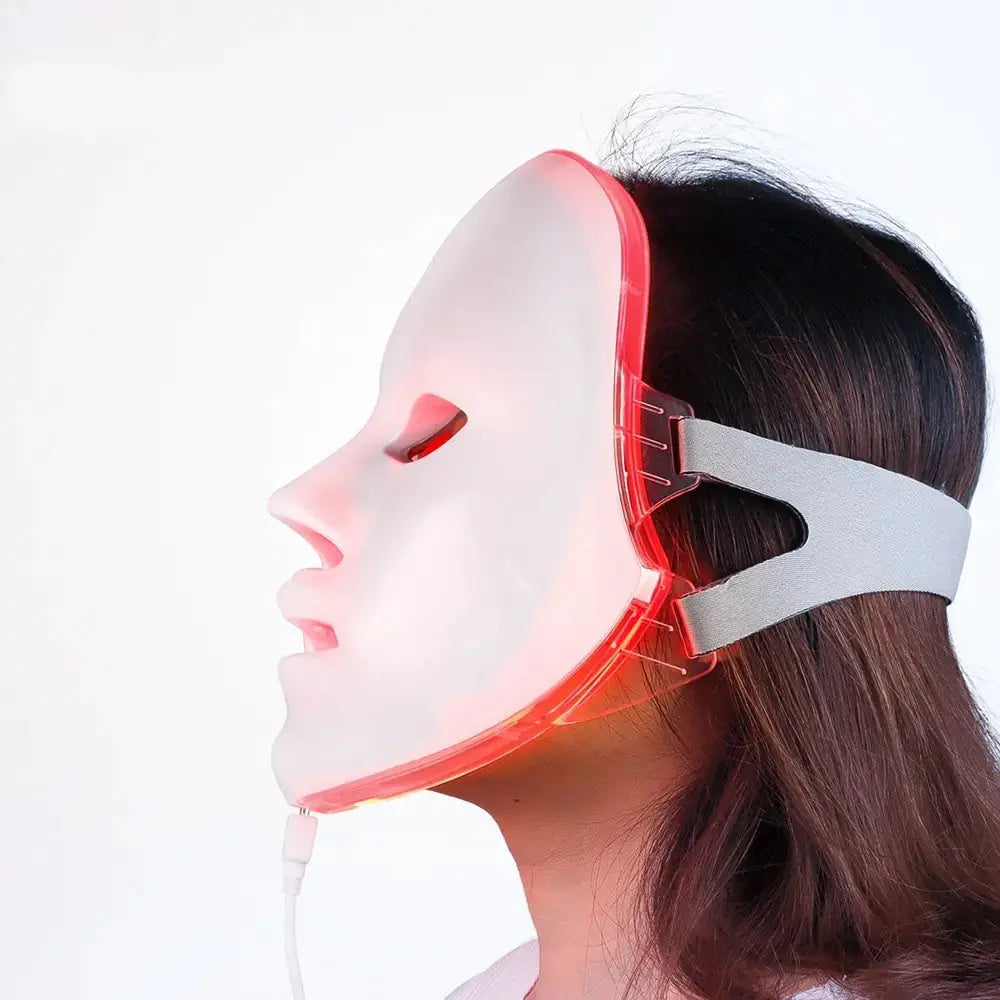 7 Colors LED Photon Therapy Facial Mask_Vivareflex_Online