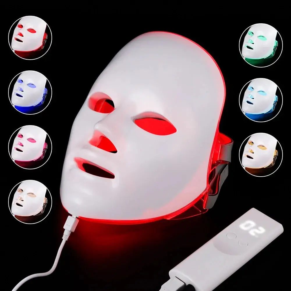 7 Colors LED Photon Therapy Mask_Vivareflex_Online