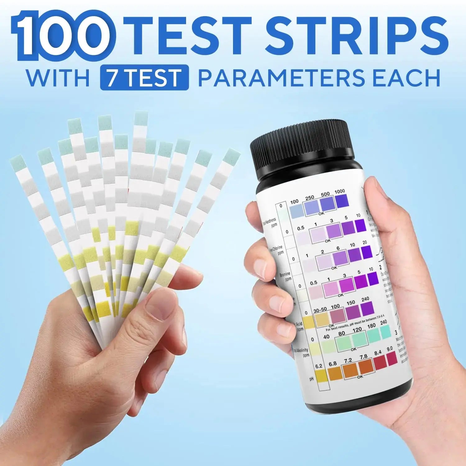 7-in-1 Multipurpose Pool & Spa Test Strips Vivareflex Online