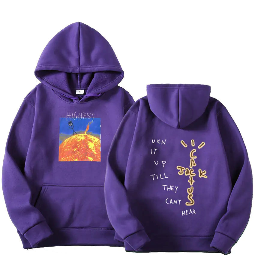 Travis Scott Sun Hoodies Men/Women Vivareflex Online