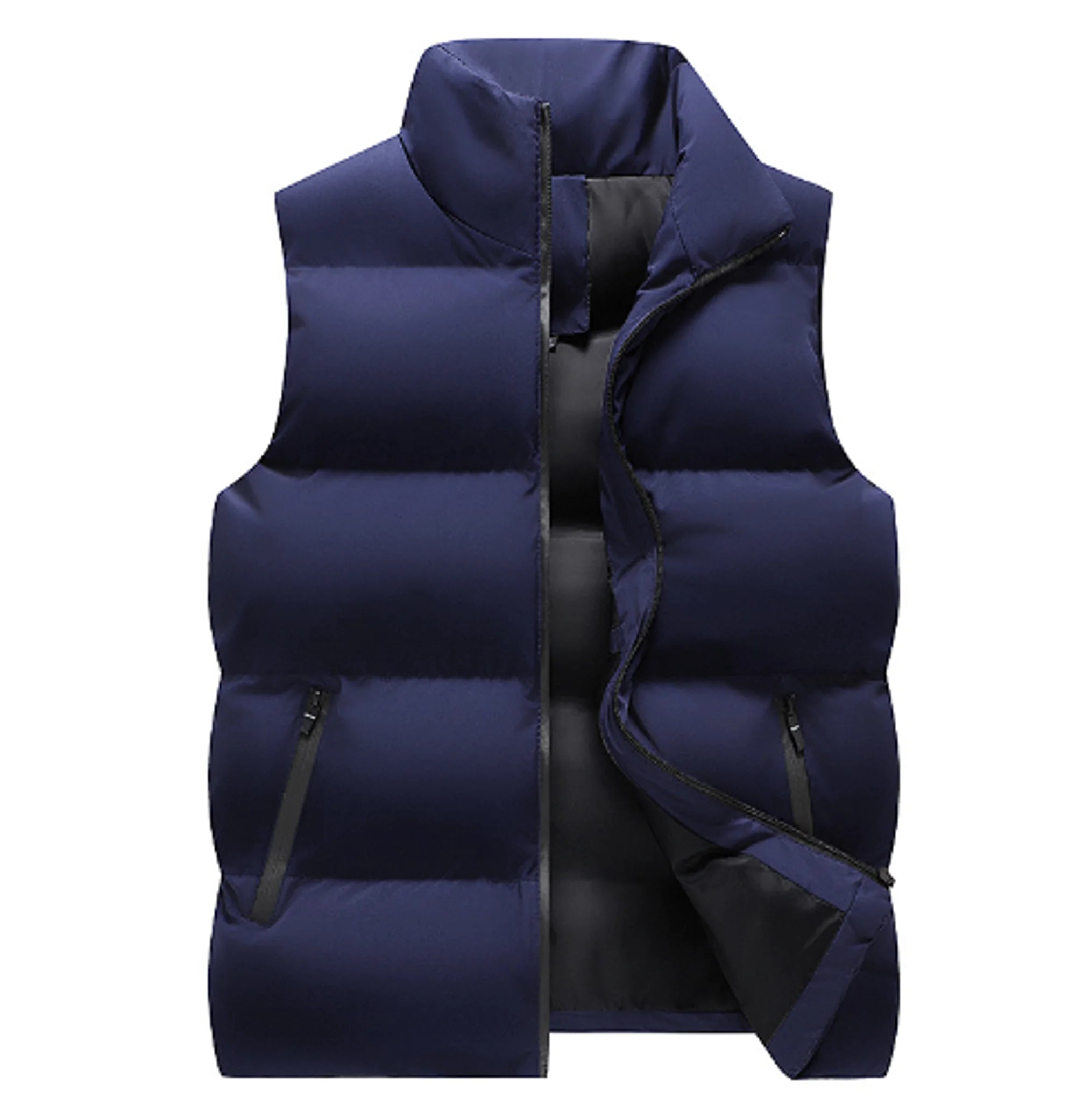 Neck Protection Zipper Cardigan Men Winter Coat Vivareflex Online