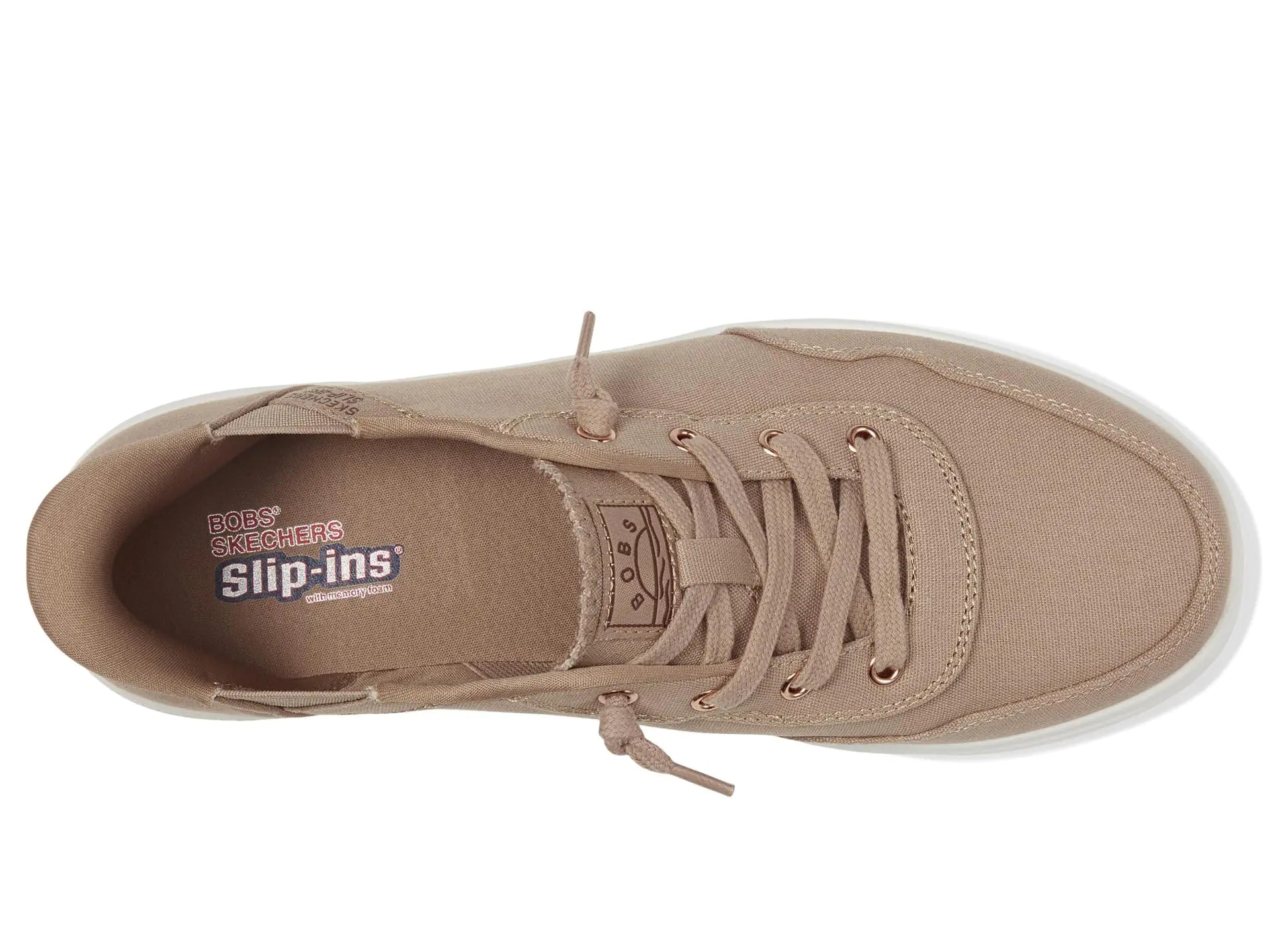 Skechers Women's Hands Free Slip-Ins Skip Cute - B Cute Sweet Sneaker 10 Tan - Vivareflex Online