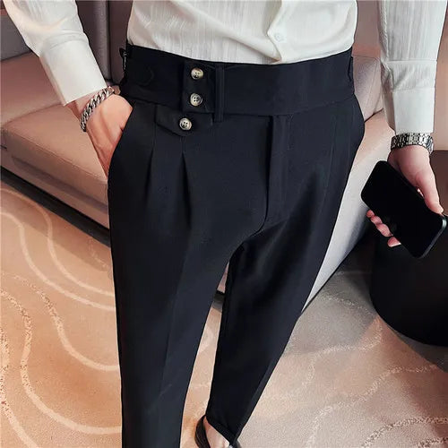 Men Spring Autumn High-Quality Business Suit Trousers Vivareflex Online