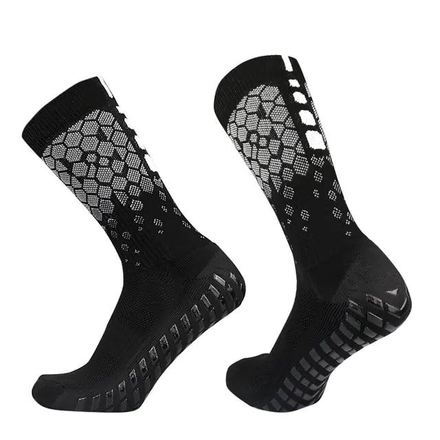 2022 New Men Women Football Socks Honeycomb Graphics Vivareflex Online