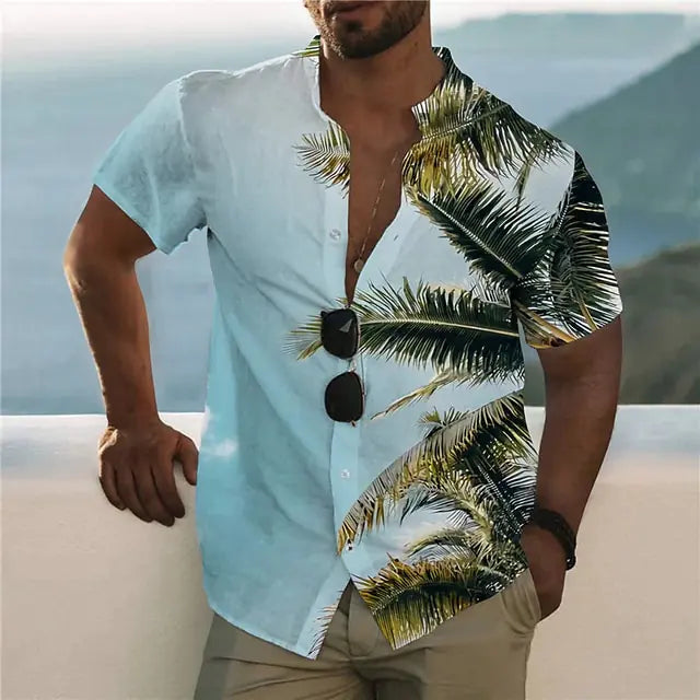 Summer Hawaiian Floral Shirts For Men Vivareflex Online