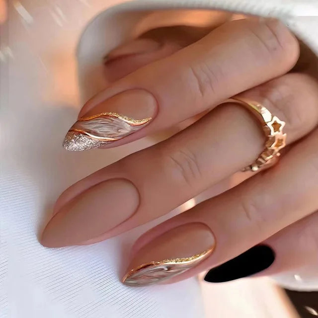 Faux ongles avec pointes détachables pour manucure