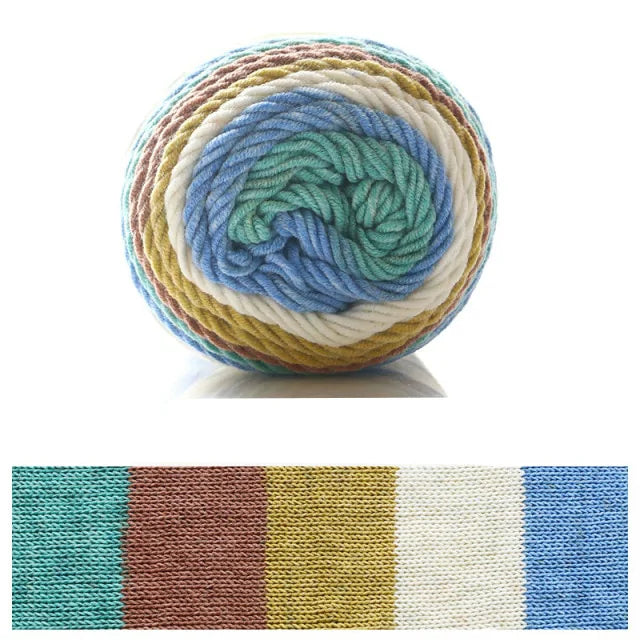 100g Rainbow Dyed Yarn - Vivareflex Online