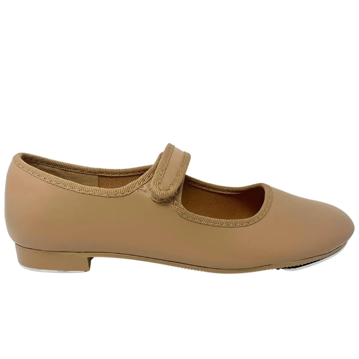 Dance Class Unisex-Child Molly Jane Tap Shoe Mary Flat Caramel 11 Little Kid - Vivareflex Online