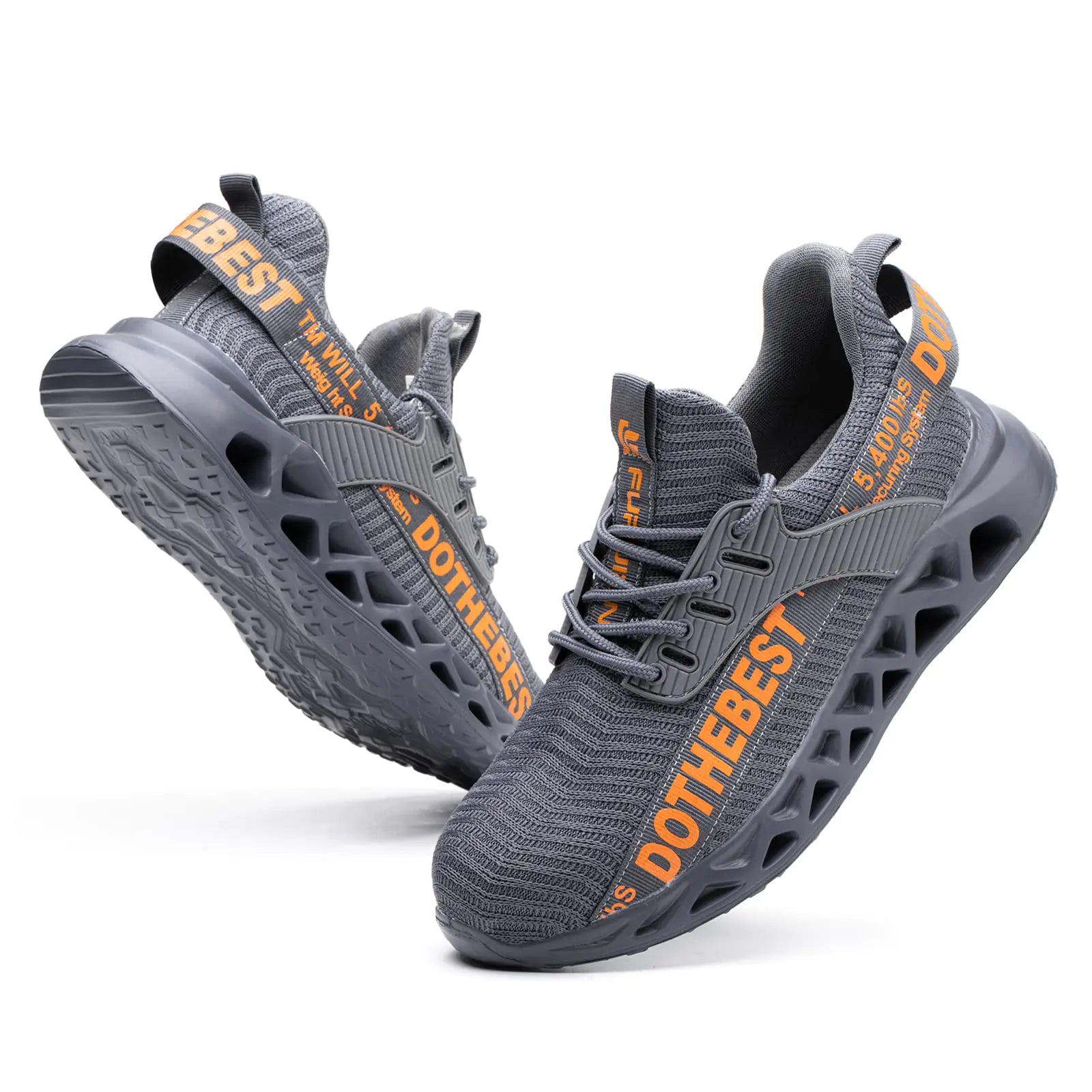 Furuian Steel Toe Sneakers – Lightweight Indestructible Safety Shoes for Men & Women - Vivareflex Online