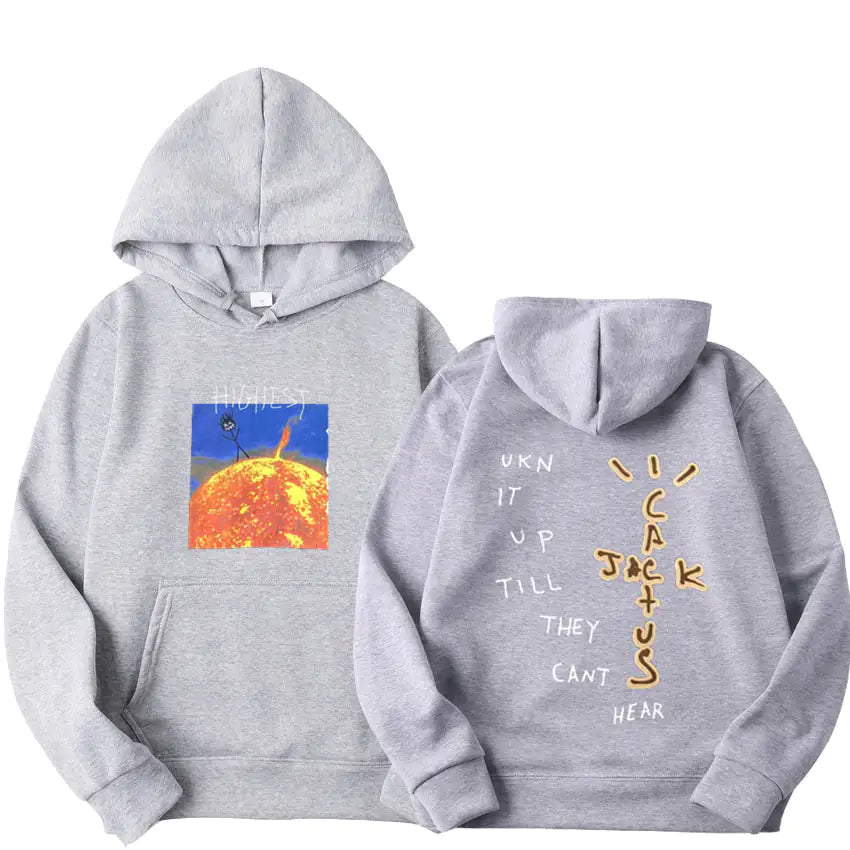 Travis Scott Sun Hoodies Men/Women Vivareflex Online