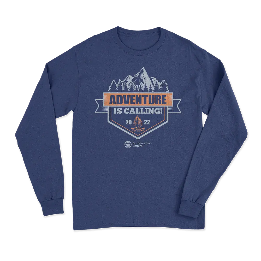 Adventure Is Calling Men Long Sleeve Shirt Vivareflex Online