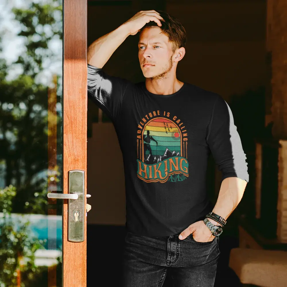 Adventure Is Calling Men Long Sleeve Shirt Vivareflex Online