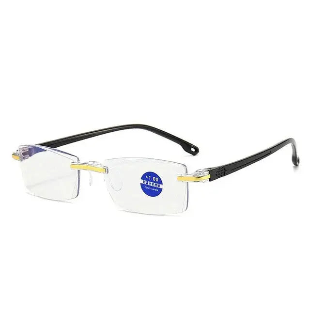 Ahora Rimless Anti Blue Ray Reading Glasses for Men and Women +1.0 1.5 2.0 2.5 Vivareflex Online