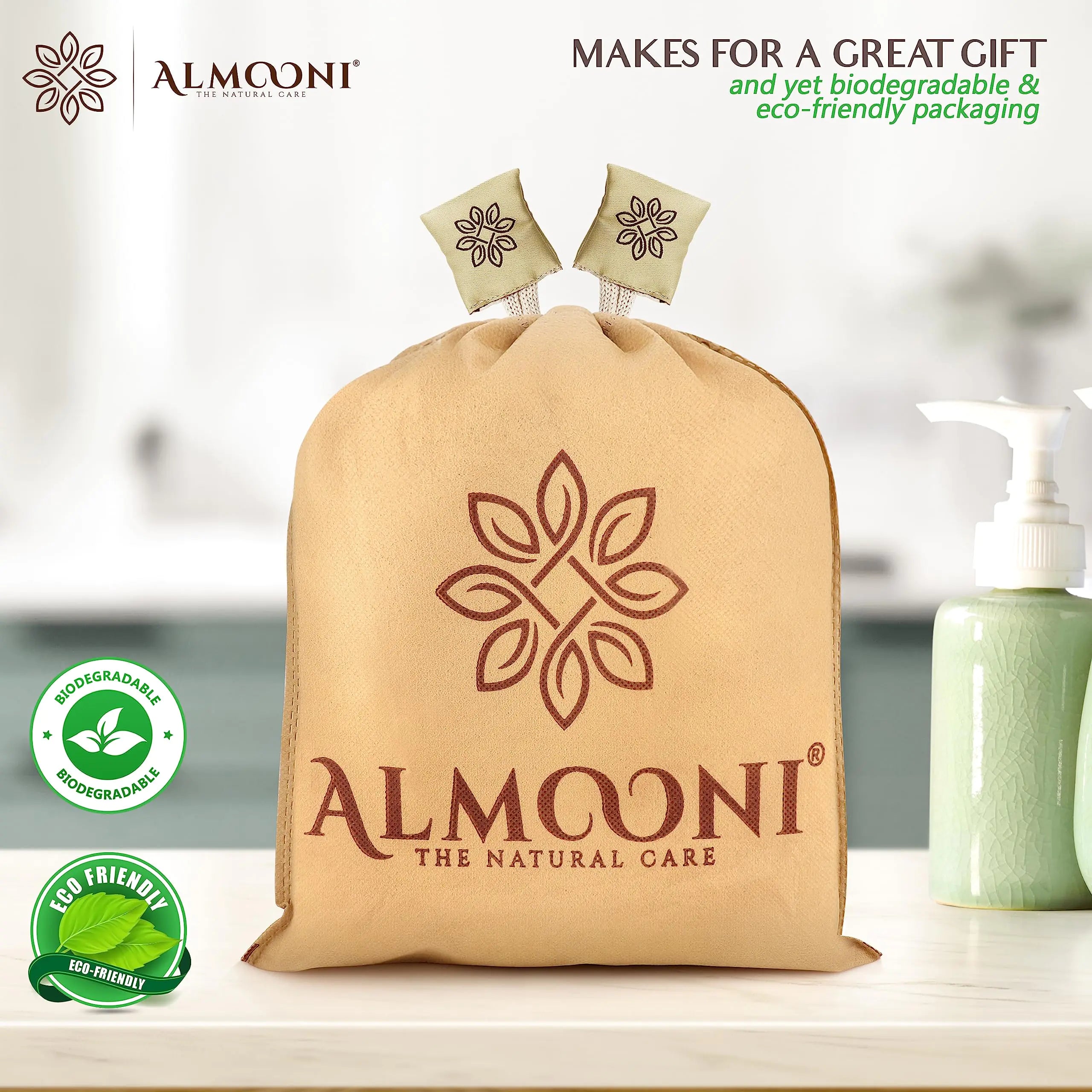 Almooni Egyptian Loofah Exfoliating Body_Vivareflex_Online