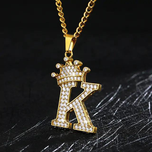 Alphabet Necklace - Pendant Casual Formal_Vivareflex_Online