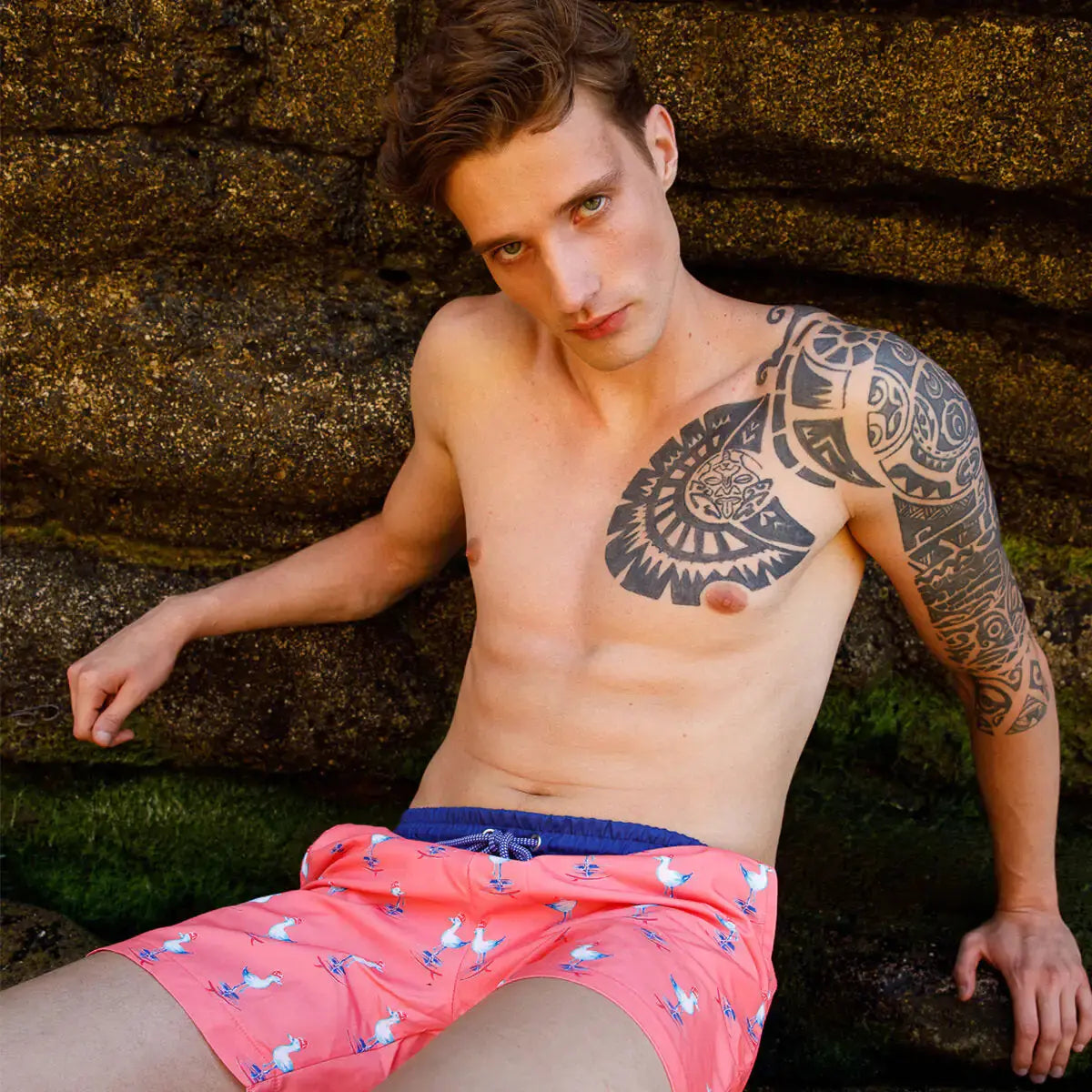 Anemoss Seagull Men Swim Trunk Vivareflex Online