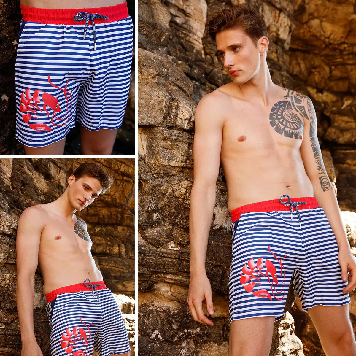 Anemoss Shrimp Men Swim Trunk Vivareflex Online