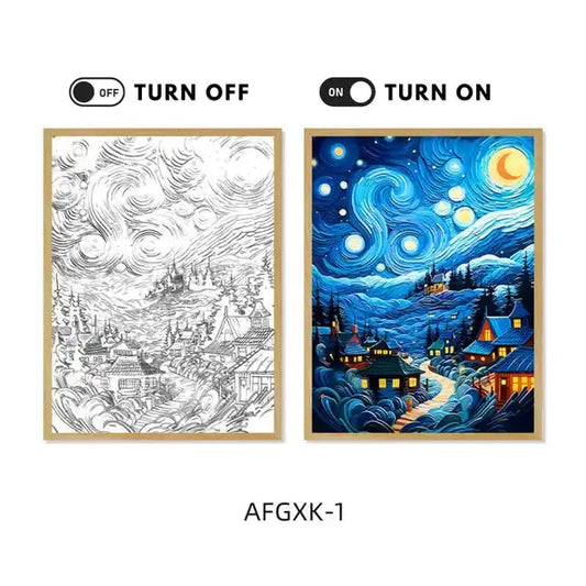 Anime Glow Art Canvas Vivareflex Online