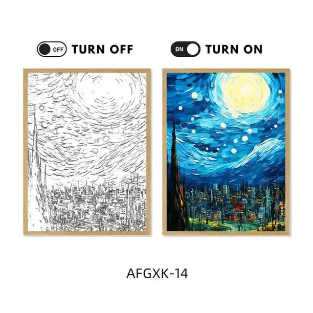 Anime Glow Art Canvas Vivareflex Online