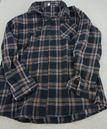 Women Shirt Plaid Female Oversize Blouse Vivareflex Online