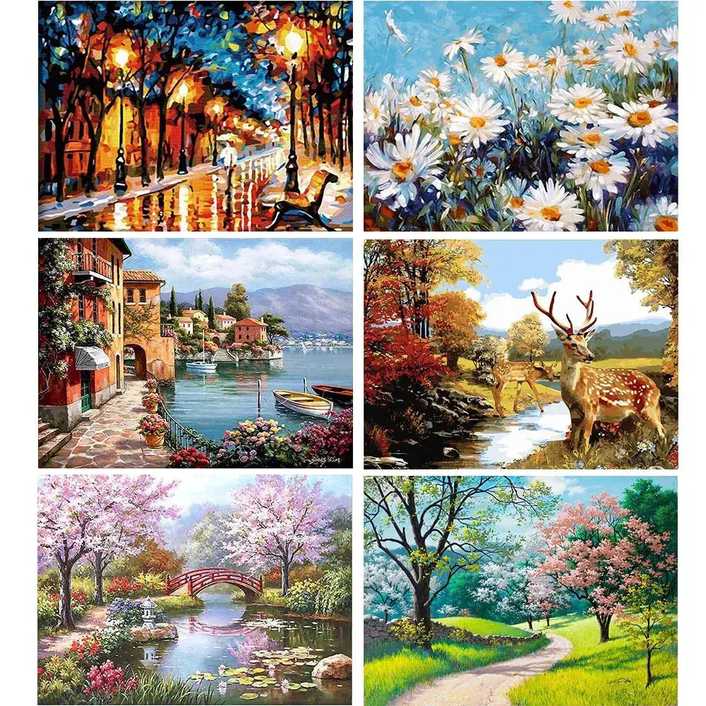Artistic Canvas Number Painting Vivareflex Online