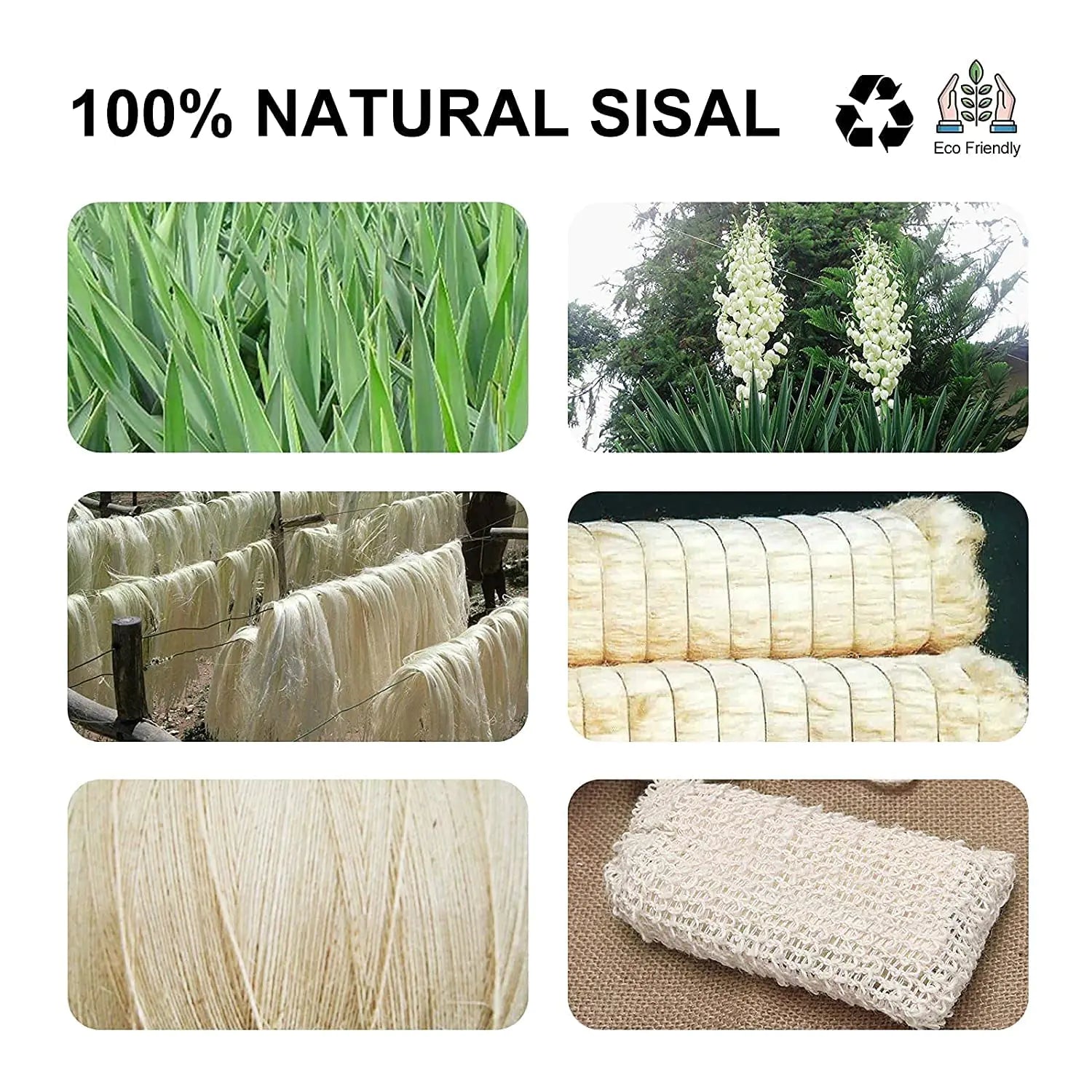 8 Pack Soap Bag Natural Sisal Soap Saver Bag - Vivareflex Online