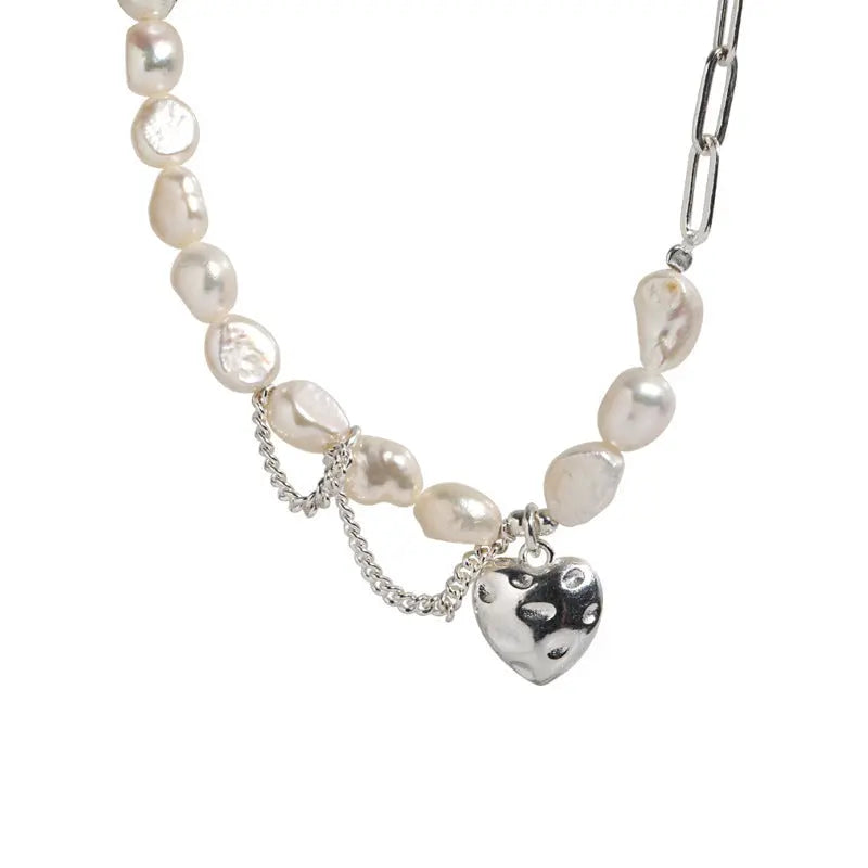 Elegant Chain Pearls Necklace_Vivareflex_Online