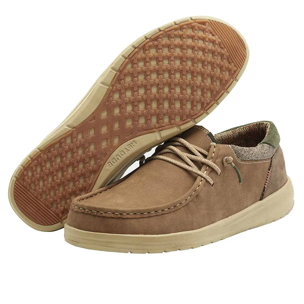 Hey Dude Paul para hombre | Zapatos para hombre | Mocasines con cordones para hombre | Cómodos y ligeros 8 Nut 