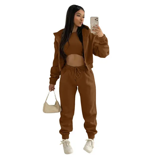 Stylish Comfortable Autumn Trouser Set - Sweatshirt_Vivareflex_Online