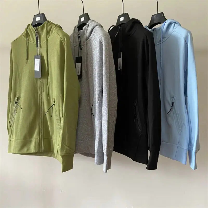 Autumn and Winter Lens Decoration Goggles Hoodie Zip for Men Vivareflex Online