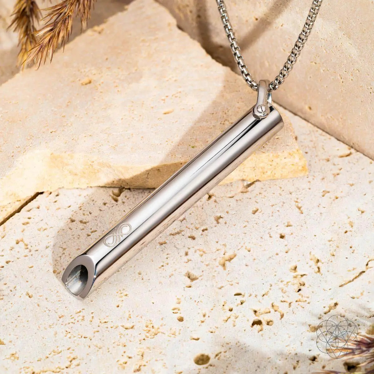 BREATHE. and Cycle Breaker - Mindfulness Breathing Necklaces Conscious Items