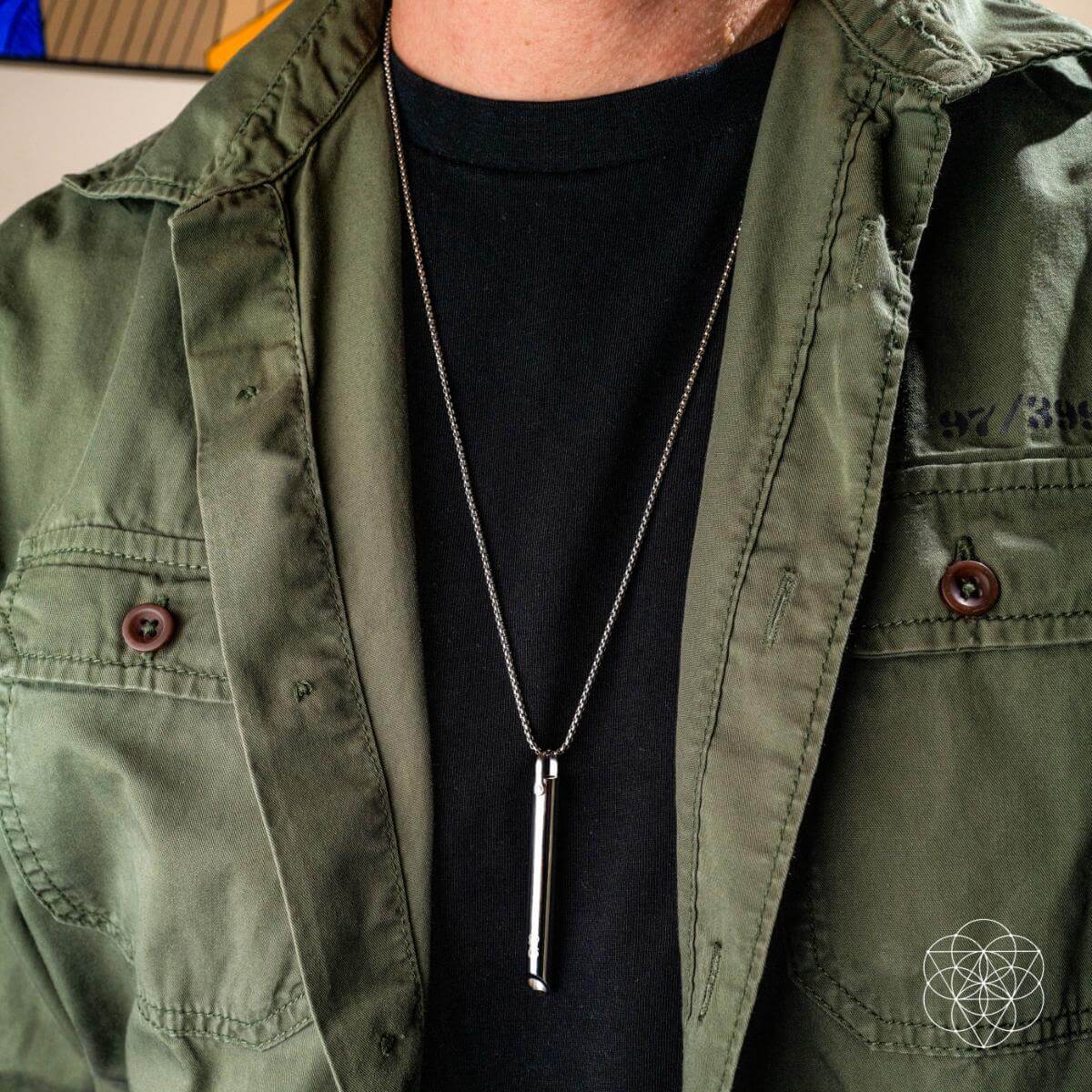 BREATHE. and Cycle Breaker - Mindfulness Breathing Necklaces Conscious Items