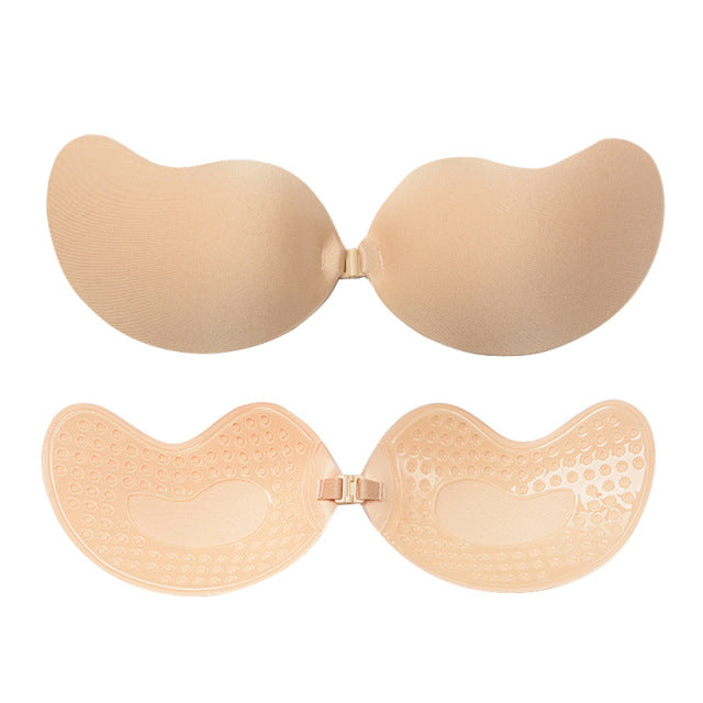 Backless Push Up Bra Invisible Bra Women_Vivareflex_Online