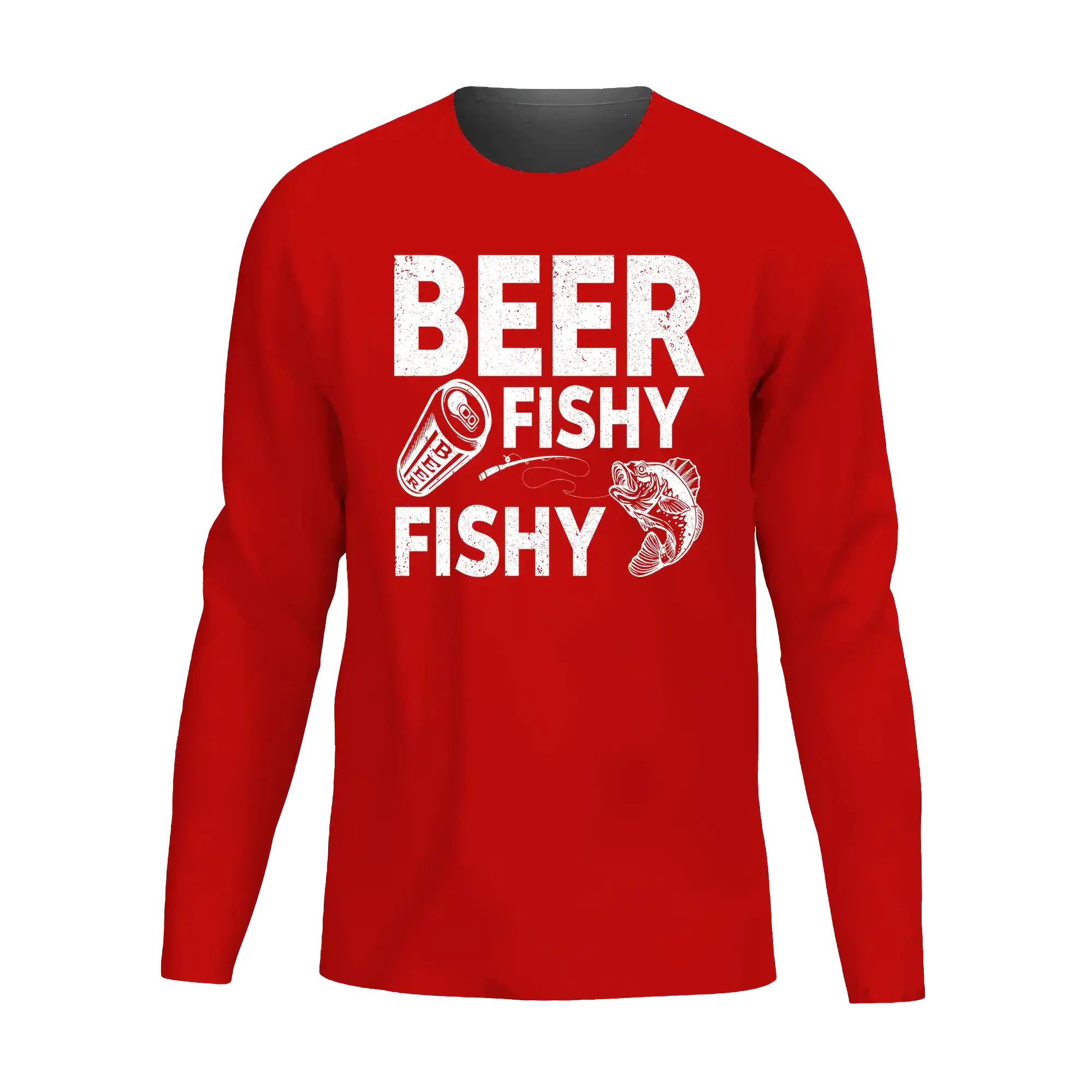 Beer Fishy Fishy Men Long Sleeve Shirt Vivareflex Online