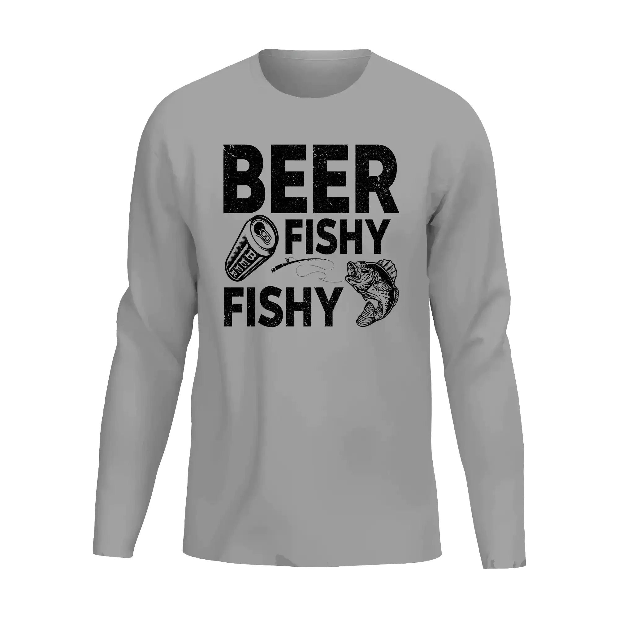 Beer Fishy Fishy Men Long Sleeve Shirt Vivareflex Online