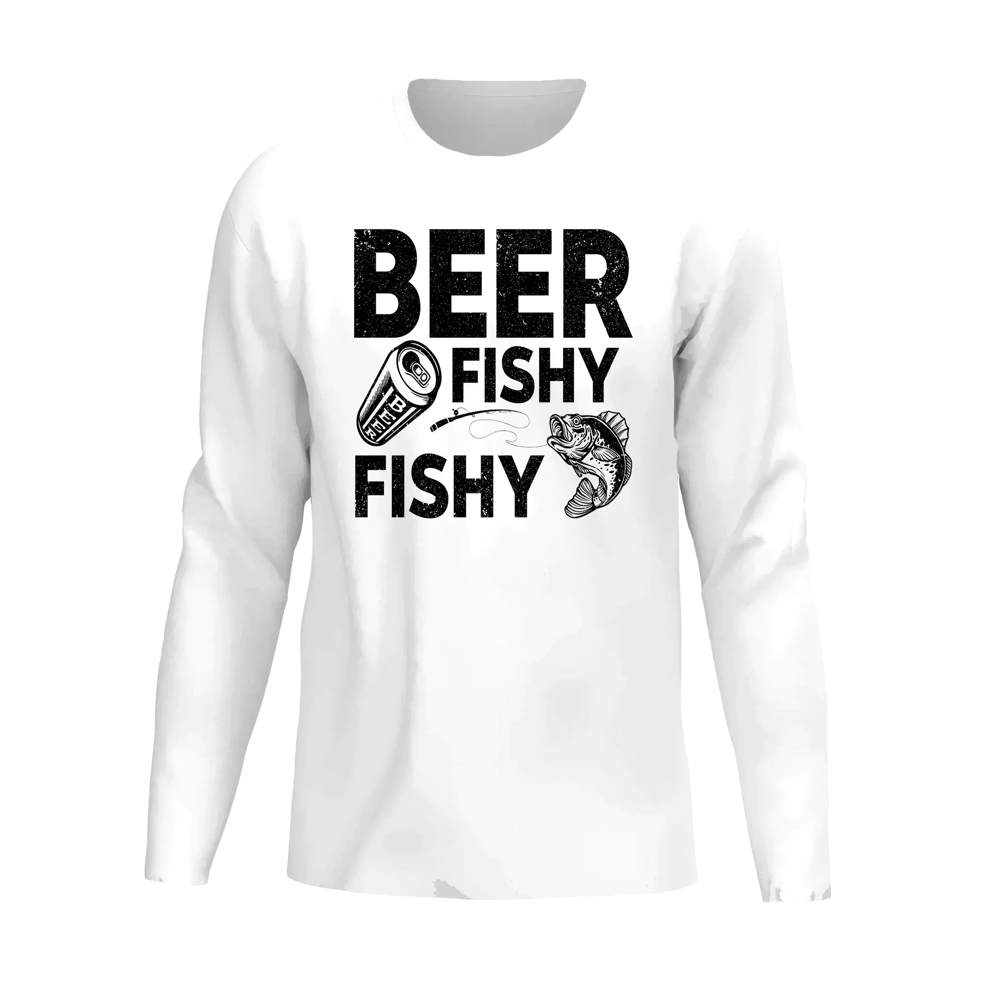Beer Fishy Fishy Men Long Sleeve Shirt Vivareflex Online