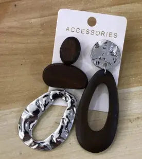 Big Drop Wooden Earrings For Women Vivareflex Online