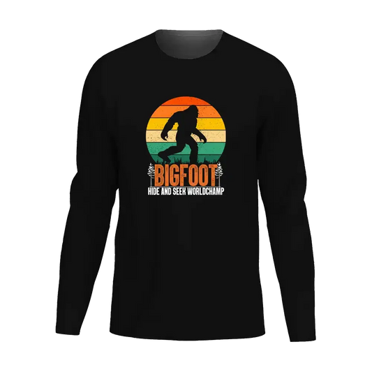 Bigfoot Hide And Seek Men Long Sleeve Shirt Vivareflex Online