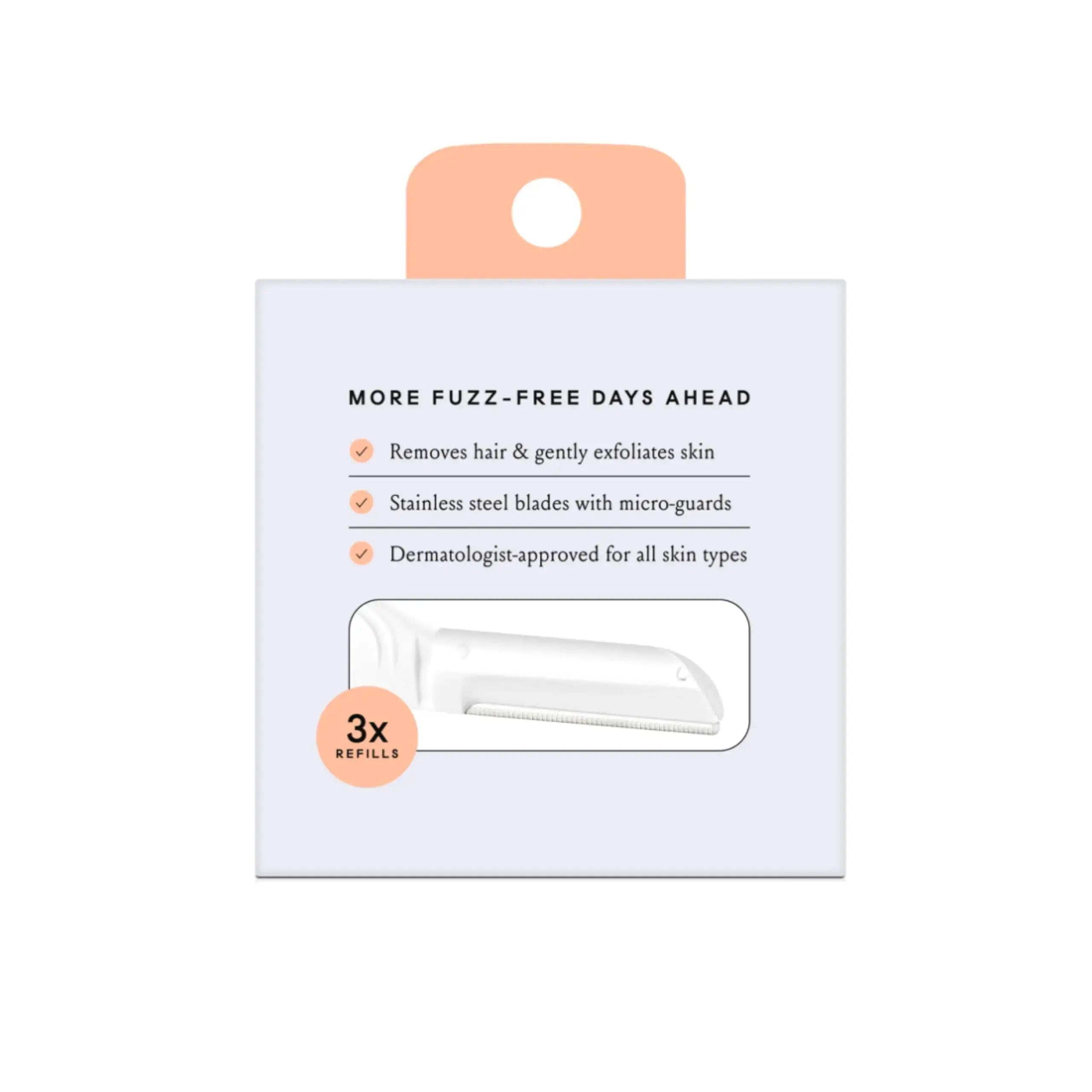 Billie - Dermaplane Refill Blades - Stainless Steel Blades with Safety Micro-guards - Nickel-free - Vivareflex Online