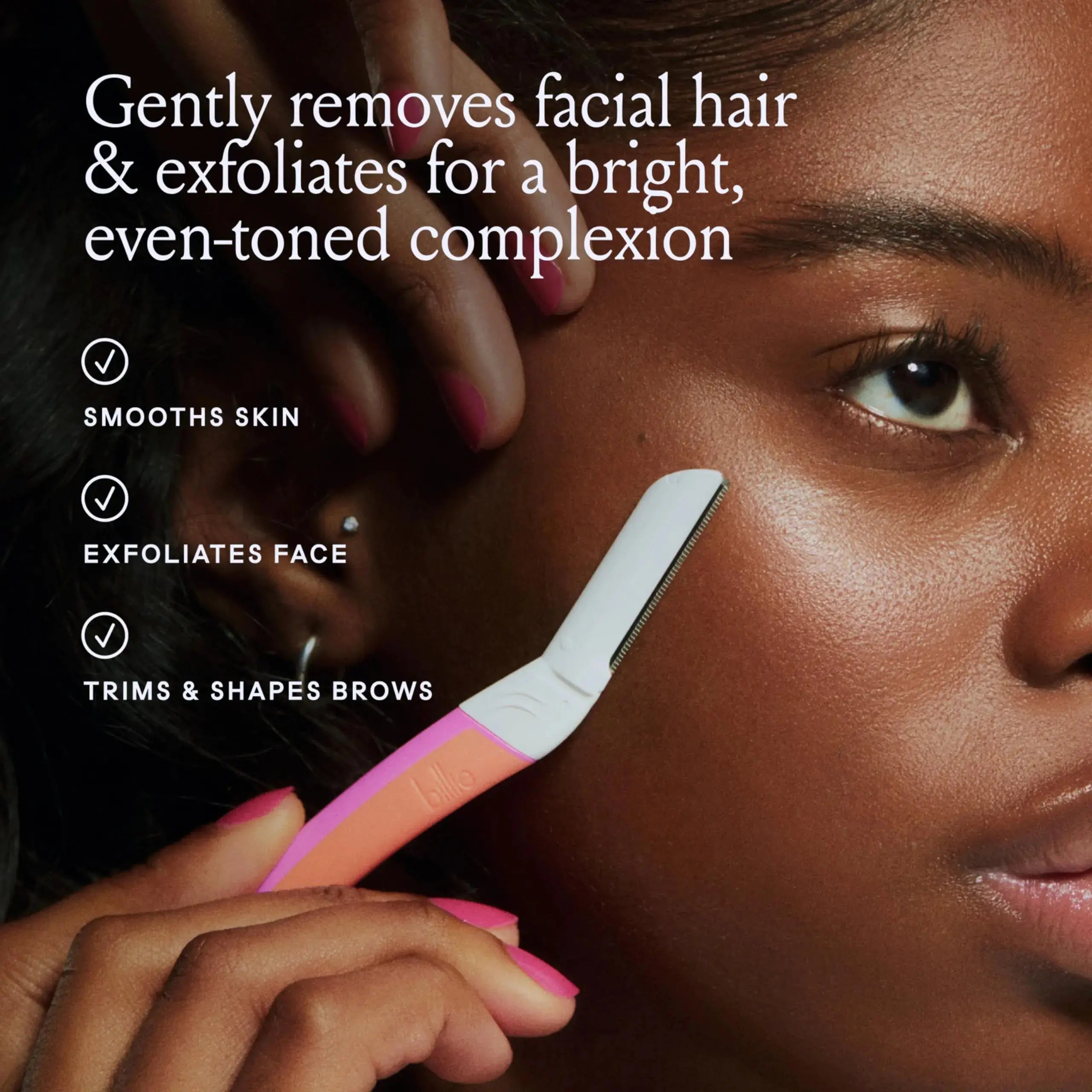 Billie - Dermaplane Refill Blades - Stainless Steel Blades with Safety Micro-guards - Nickel-free - Vivareflex Online