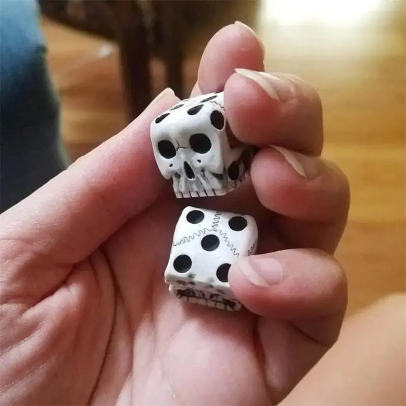 1PC 6-Sided Skull Dice_Vivareflex_Online